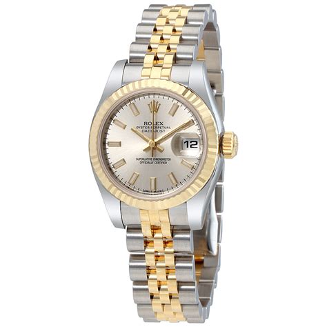 rolex silver and gold womens|20 year old ladies Rolex.